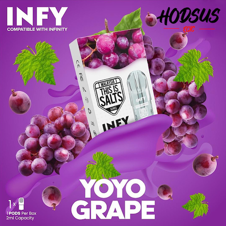 This is Salt INFY Cartridge - Yoyo Grape