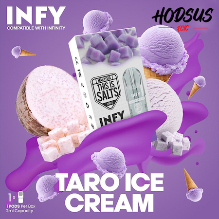 This is Salt INFY Cartridge - Taro Ice Cream