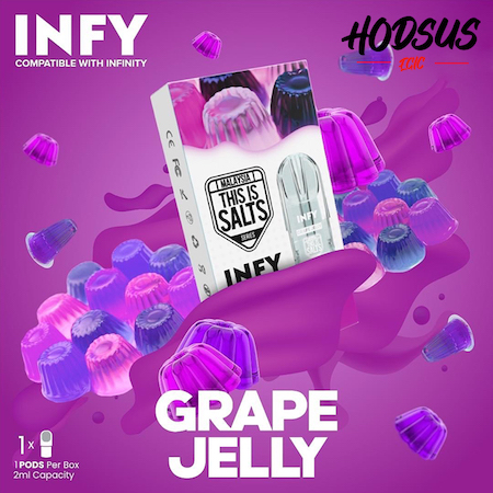This is Salt INFY Cartridge - Grape Jelly